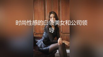 时尚性感的白领美女和公司领导