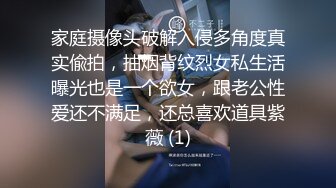 家庭摄像头破解入侵多角度真实偸拍，抽烟背纹烈女私生活曝光也是一个欲女，跟老公性爱还不满足，还总喜欢道具紫薇 (1)