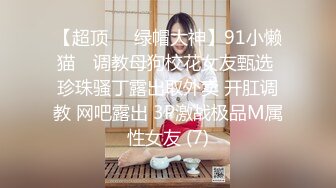 【超顶❤️绿帽大神】91小懒猫✨ 调教母狗校花女友甄选 珍珠骚丁露出取外卖 开肛调教 网吧露出 3P激战极品M属性女友 (7)