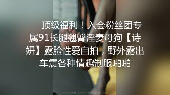 ❤️顶级福利！入会粉丝团专属91长腿翘臀淫妻母狗【诗妍】露脸性爱自拍，野外露出车震各种情趣制服啪啪