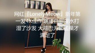 网红『LonelyMeow』新年第一发4K佳作 跳蛋自慰淫水打湿了沙发 大鸡巴无套猛操才满足了