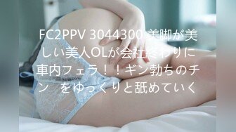 FC2PPV 3044300 美脚が美しい美人OLが会社終わりに車内フェラ！！ギン勃ちのチン◯をゆっくりと舐めていく