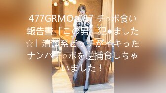 477GRMO-087 チ○ポ食い報告書「この男、犯●ました☆」清楚系ビッチがイキったナンパチ○ポを逆捕食しちゃいました！