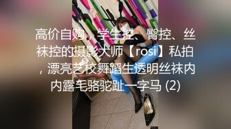 高价自购，学生控、臀控、丝袜控的摄影大师【rosi】私拍，漂亮艺校舞蹈生透明丝袜内内露毛骆驼趾一字马 (2)