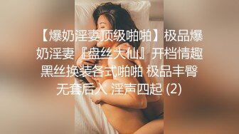 【爆奶淫妻顶级啪啪】极品爆奶淫妻『盘丝大仙』开档情趣黑丝换装各式啪啪 极品丰臀无套后入 淫声四起 (2)