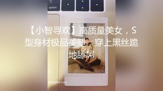 【小智寻欢】高质量美女，S型身材极品美腿，穿上黑丝跪地舔屌