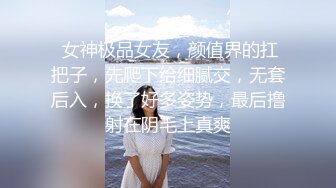  女神极品女友，颜值界的扛把子，先爬下给细腻交，无套后入，换了好多姿势，最后撸射在阴毛上真爽