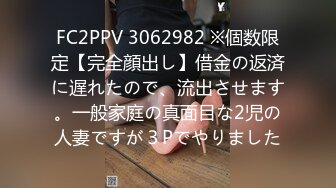 FC2PPV 3062982 ※個数限定【完全顔出し】借金の返済に遅れたので、流出させます。一般家庭の真面目な2児の人妻ですが３Pでやりました