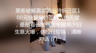 黑客破解真实流出待拆迁区100元快餐房打工男人的天堂，最耐看长发气质丰腴美少妇生意火爆，体位任你换，清晰对话 (7)