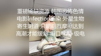 重磅稀缺资源 韩国恐怖色情电影Infection感染 外星生物寄生阴道 只能相互摩擦达到高潮才能缓解 重口味A+级电影 慎入